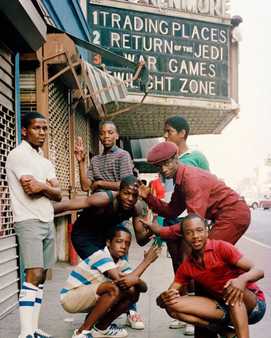 Arms crossed, looking at the camera: Jamel Shabazz and the invention of the hip-hop pose