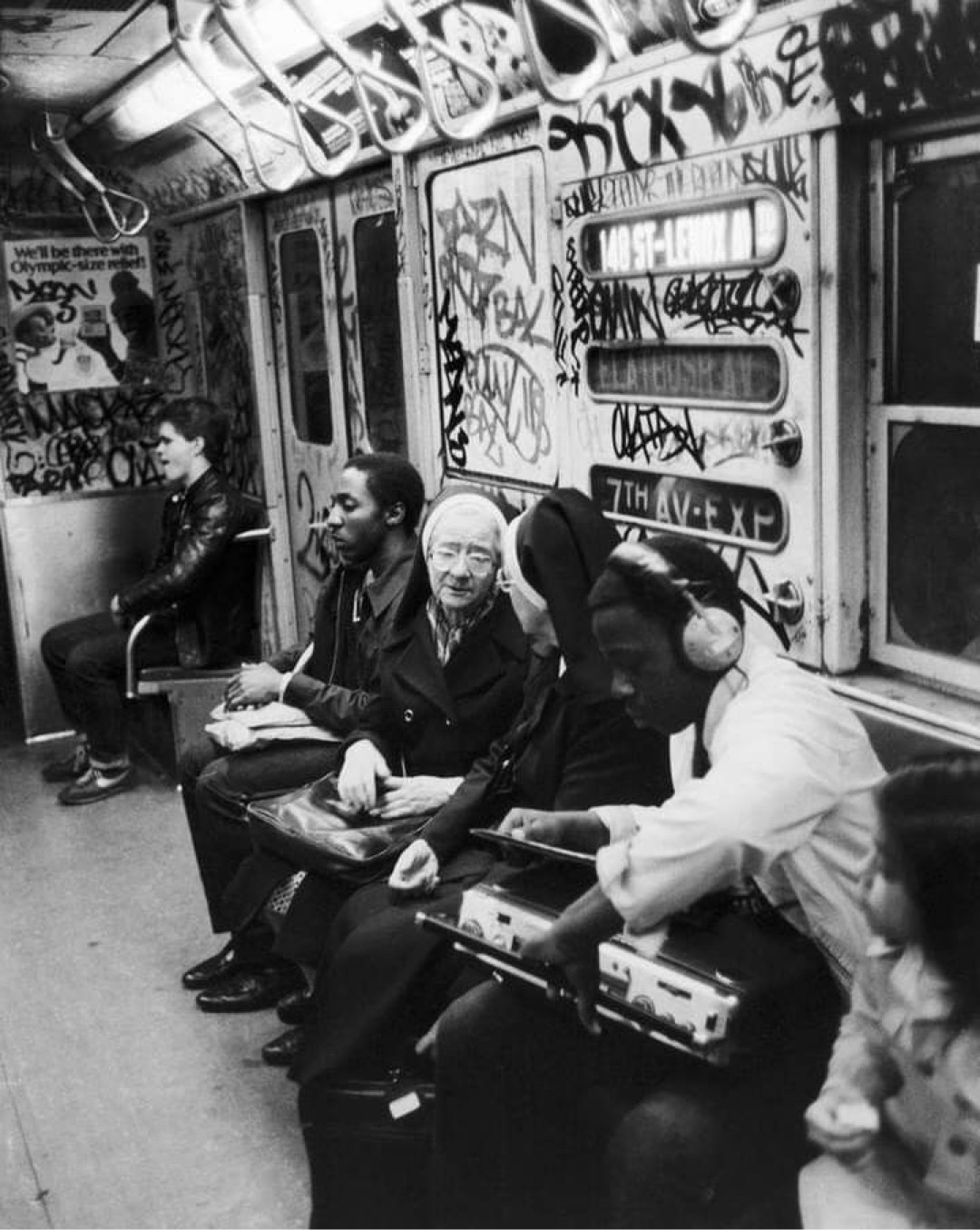 “Underground,” when the New York subway was a cultural manifesto.Cream-colored train cars covered in raised pink and purple letters. Doors that opened onto backlit figures, amid flashing neon lights 4