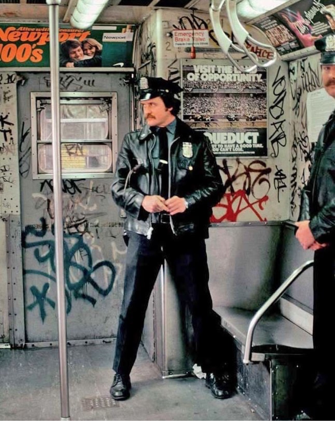 “Underground,” when the New York subway was a cultural manifesto.Cream-colored train cars covered in raised pink and purple letters. Doors that opened onto backlit figures, amid flashing neon lights 1