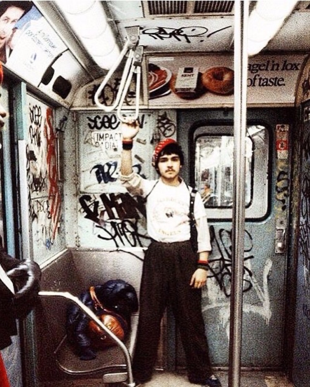 “Underground,” when the New York subway was a cultural manifesto.Cream-colored train cars covered in raised pink and purple letters. Doors that opened onto backlit figures, amid flashing neon lights 8